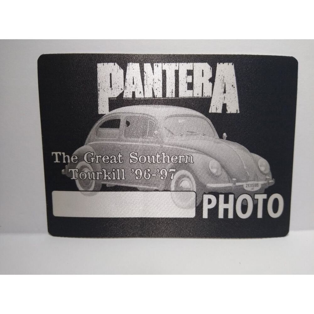 Pantera Great Southern Tour Kill Backstage Pass 1996 - 1997 Heavy Metal Rock